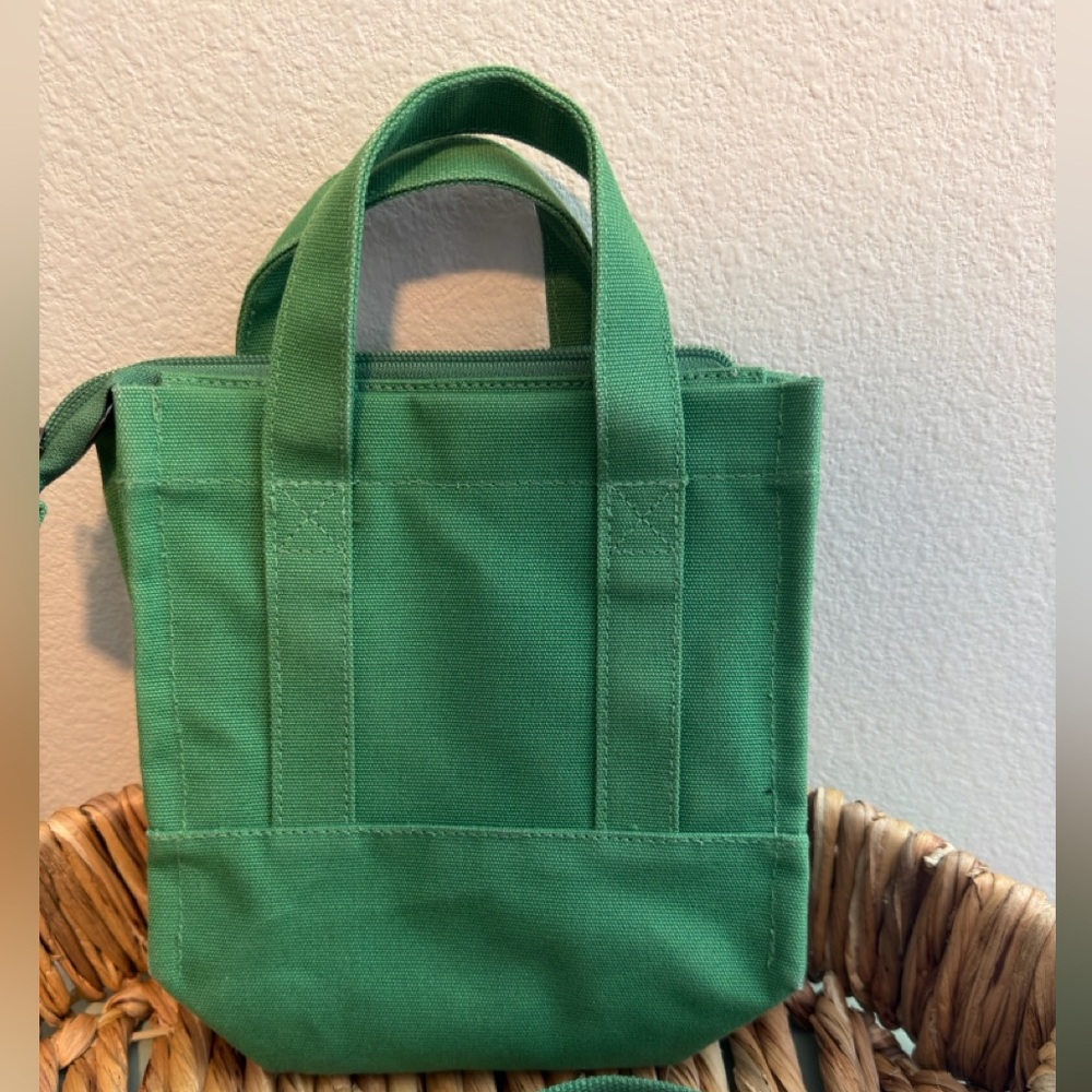 Vans Green Canvas Tote Bag - Picture 3 of 5
